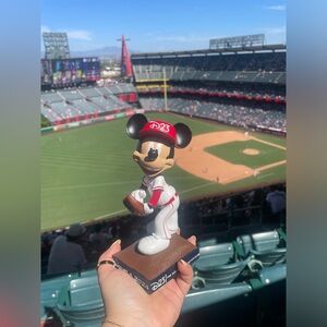 Mickey Mouse Angels Baseball D23 Bobblehead